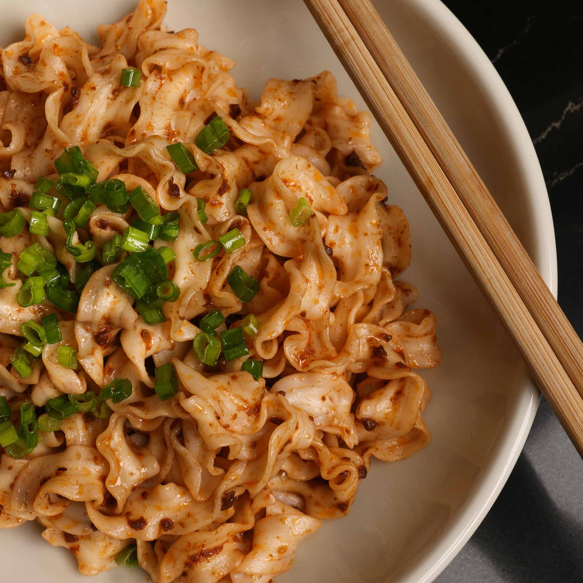 Taiwanese Mala sliced noodles with Sichuan mala sauce