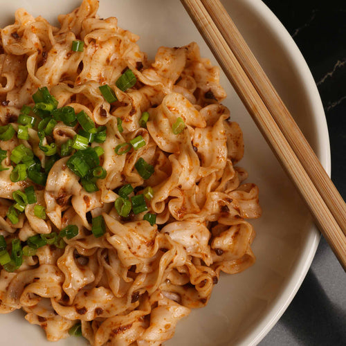 Taiwanese Mala sliced noodles with Sichuan mala sauce